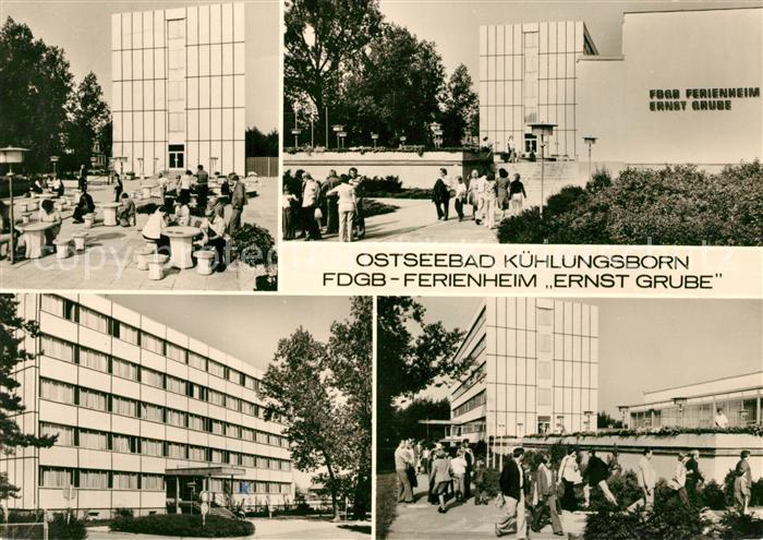 Kuehlungsborn Ostseebad FDGB Ferienheim Ernst Grube