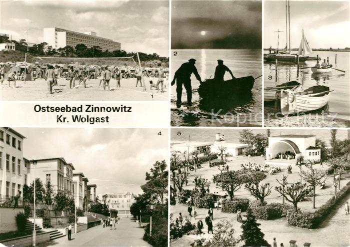 Zinnowitz Ostseebad Feriendienst IG Wismut Ferienheim Roter Oktober Achterwasser