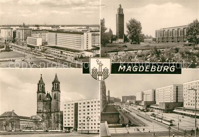 Magdeburg Otto von Guericke Strasse Kulturpark Rotehorn Dom