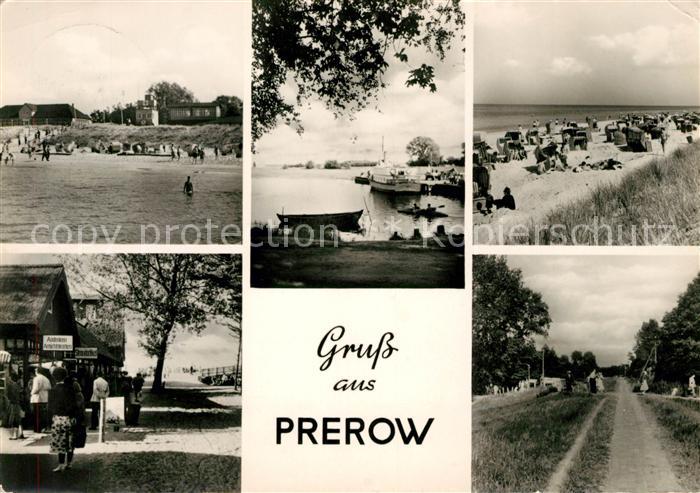 Prerow Ostseebad Strand Kiosk Schiffanlegestelle Promenade