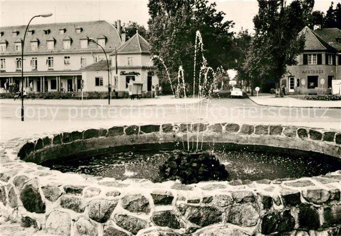 Pieskow Bad Saarow Johannes R Becher Platz