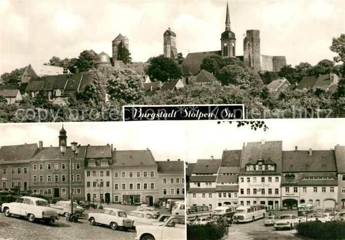 Stolpen Burgen Ortsansicht