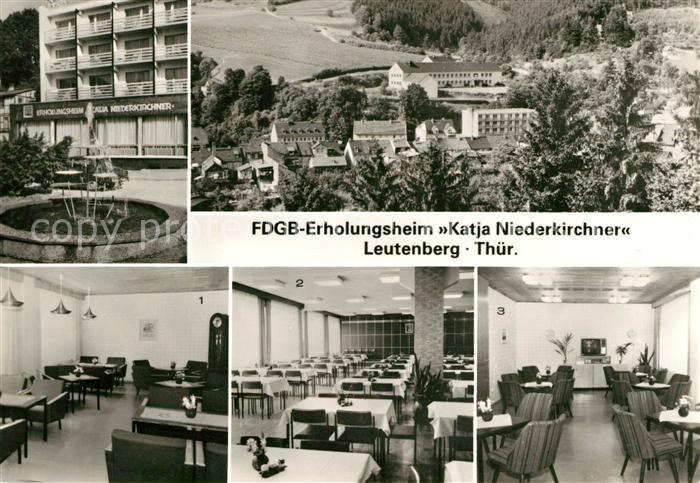 Leutenberg Thueringen FDGB Erholungsheim Katja Niederkirchner