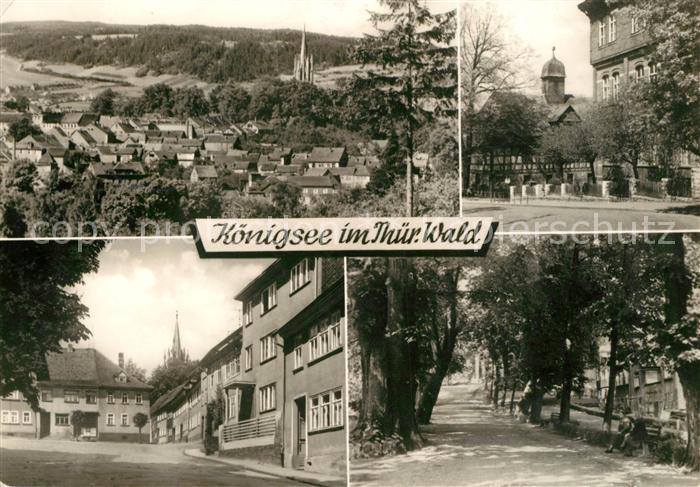 Koenigsee Thueringen Panorama Ansichten