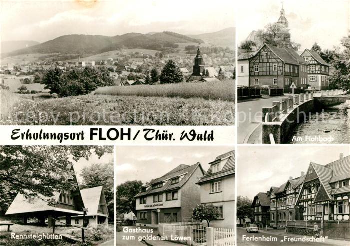 Floh-Seligenthal Gasthaus Goldenen Loewen Rennsteighuetten Ferienheim
