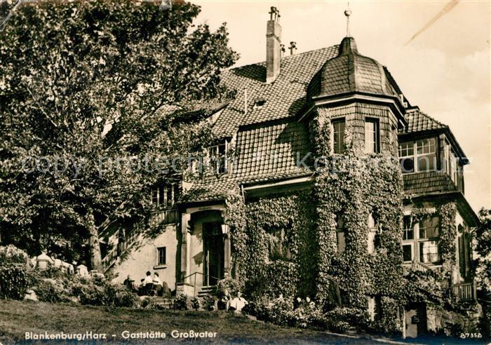 Blankenburg Bad Gasthaus Grossvater