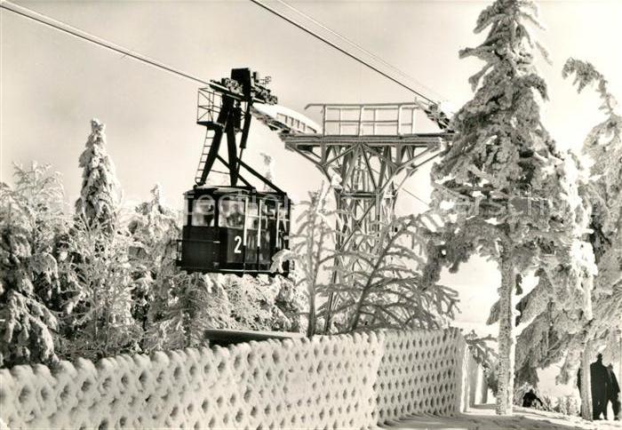 Oberwiesenthal Erzgebirge Fichtelberg Winter