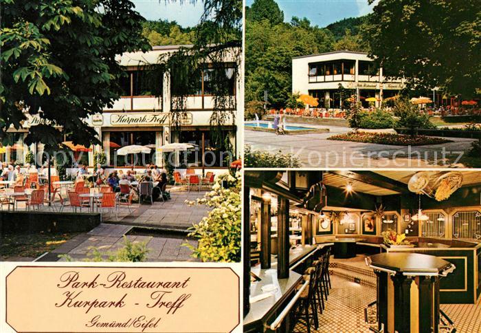 Gemuend Eifel Park Restaurant Kurpark Treff Terrasse Bar