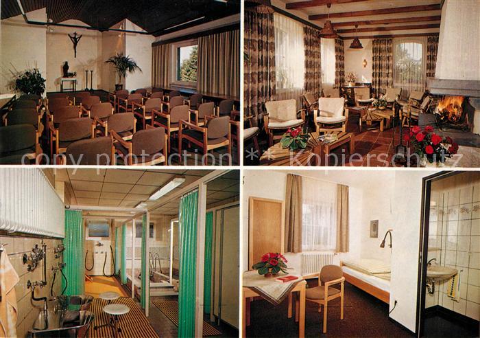 Hoefen Monschau St Josefs Haus Muettergenesungsheim Gastraeume Sanitaeranlagen Z