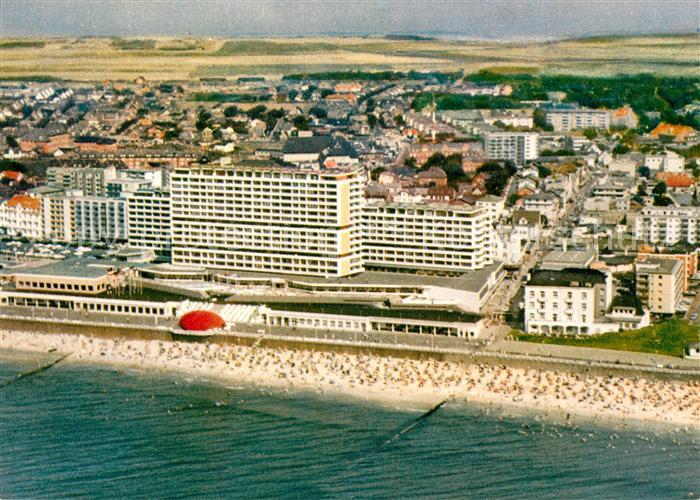 Westerland Sylt Kurzentrum Fliegeraufnahme