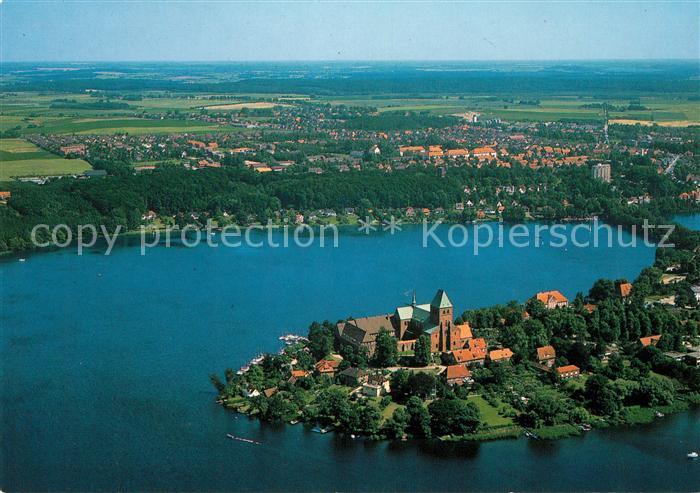 Ratzeburg Domhalbinsel Fliegeraufnahme