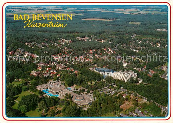 Bad Bevensen Kurzentrum Fliegeraufnahme