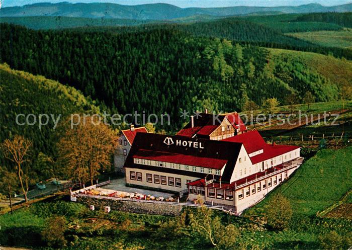 St Andreasberg Harz Berghotel Glockenberg Fliegeraufnahme