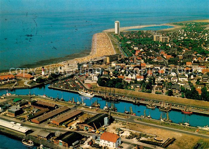 Buesum Nordseebad Fliegeraufnahme