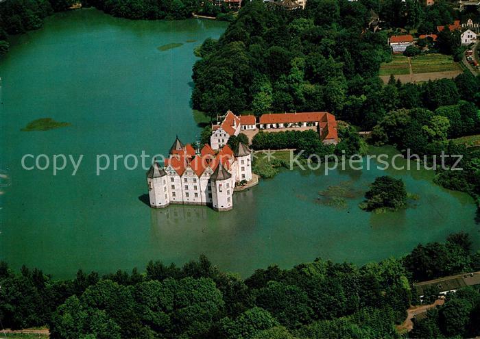 Gluecksburg Ostseebad Schloss Fliegeraufnahme
