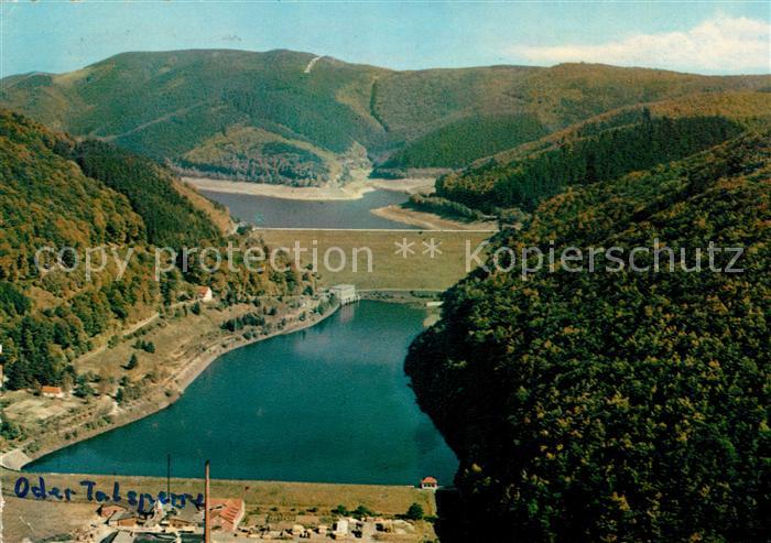 Bad Lauterberg Odertalsperre Fliegeraufnahme