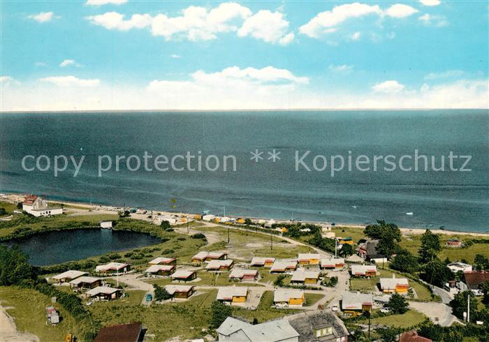 Seeberg Langholz Bungalowdorf Fliegeraufnahme