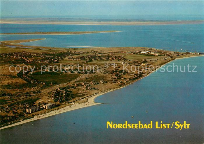 List Sylt Fliegeraufnahme