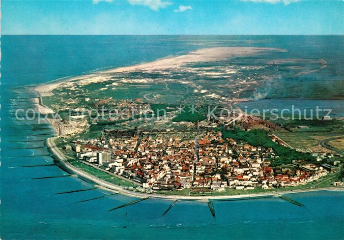 Norderney Nordseebad Fliegeraufnahme