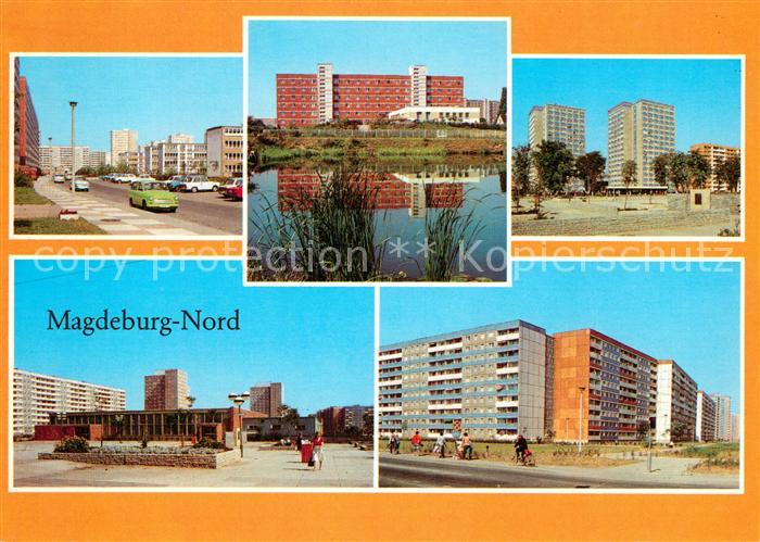 Magdeburg Salvador Allende Str Feierabendheim Paul Markowski Platz Teilansicht