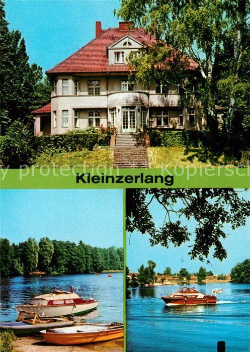 Kleinzerlang Cafe am Palitzsee mit Kleinem Palitzsee