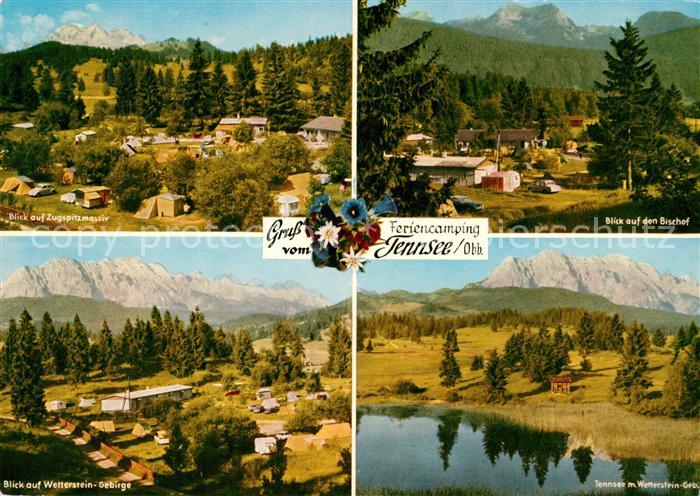 Kruen Feriencamping Tennsee Zugspitzmassiv Bischof Wetterstein