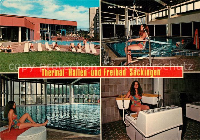 Saeckingen Rhein Thermal Hallen und Freibad
