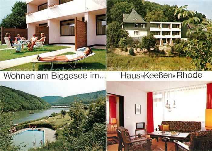 Biggesee Haus Keessen Rhode Gaestezimmer Panorama