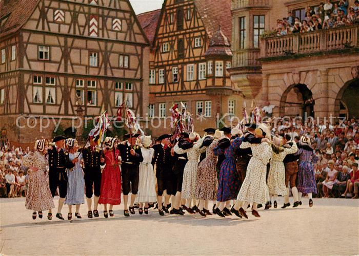Rothenburg Tauber Historischer Schaefertanz