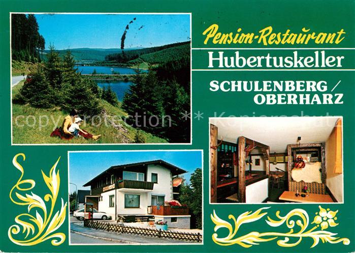Schulenberg Oberharz Pension Restaurant Hubertuskeller Okertalsperre Gaststube