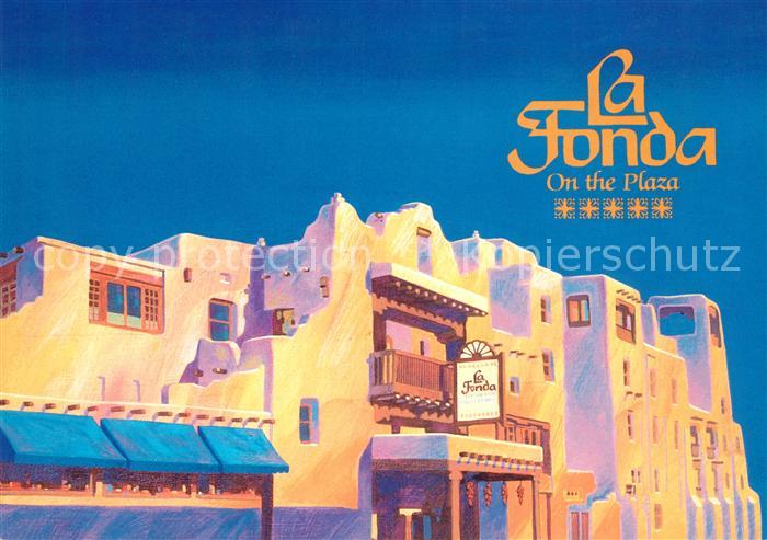 Santa Fe New Mexico La Fonda Hotel