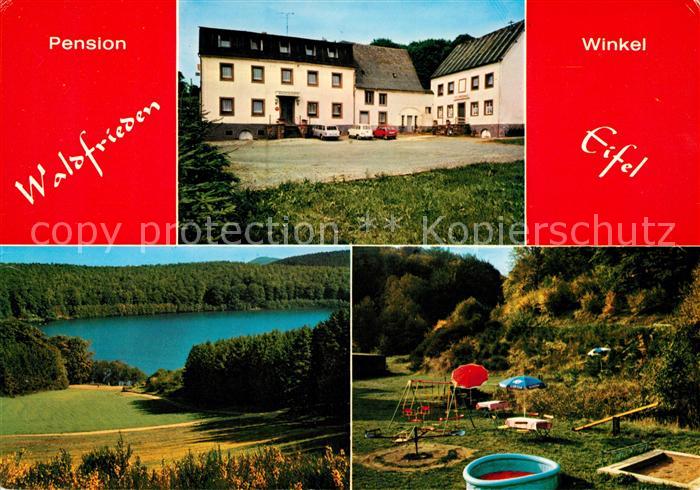 Winkel Eifel Pension Waldfrieden Eifelmaar Kinderspielplatz