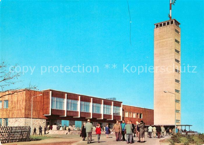 Oberwiesenthal Erzgebirge HOG Fichtelberghaus mit Aussichtsturm