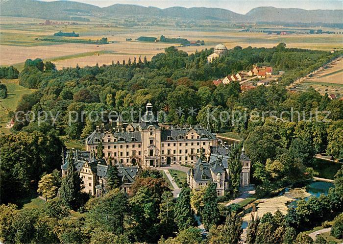 Bueckeburg Schloss Bueckeburg Fliegeraufnahme