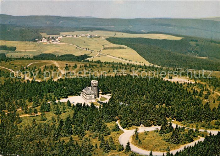 Winterberg Hochsauerland Astenturm Gaststaette Fliegeraufnahme