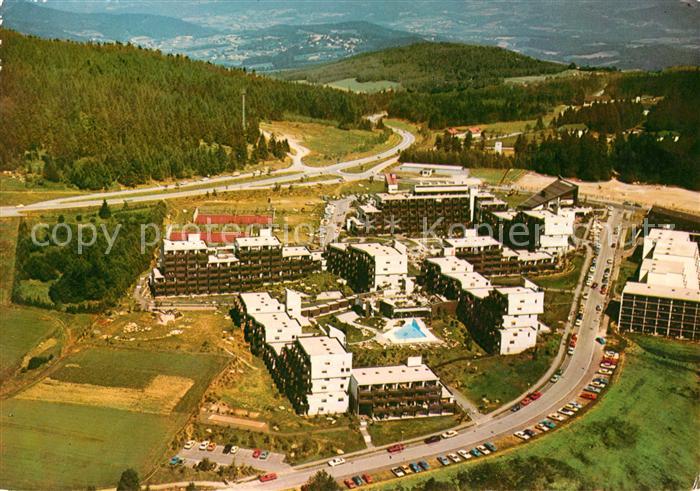 St Englmar Apart Hotel Predigtstuhl Fliegeraufnahme