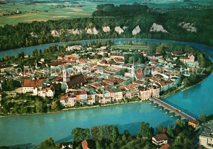 Wasserburg Inn Fliegeraufnahme