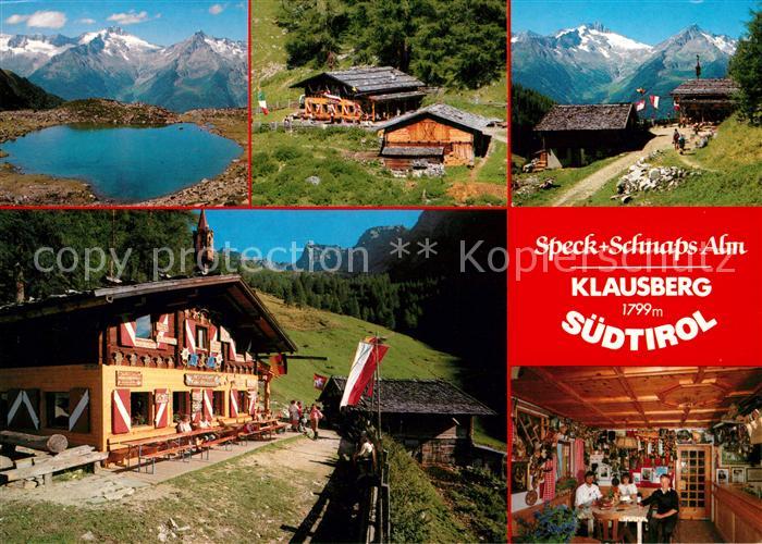 Klausberg Speck und Schnaps Alm mit Alm Museum und Klaussee