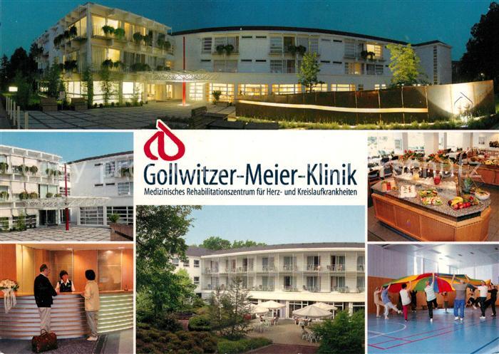 Bad Oeynhausen Gollwitzer Meier Klinik Rezeption Speisesaal Gymnastikgruppe
