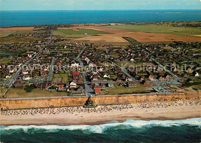 Wenningstedt Sylt Fliegeraufnahme