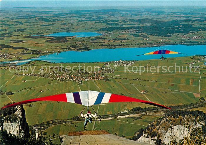 Tegelberg Drachenflieger Panorama
