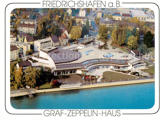 Friedrichshafen Bodensee Graf Zeppelin Haus Fliegeraufnahme