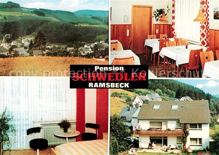 Ramsbeck Panorama Pension Schwedler Gaststube Zimmer