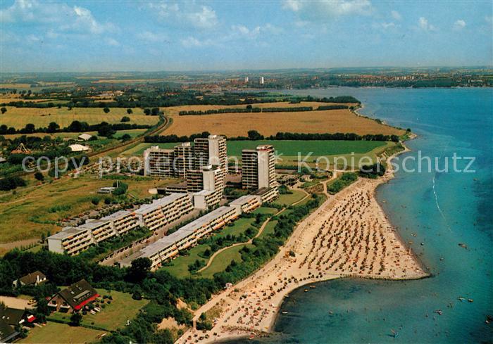 Sierksdorf Ferienpark Strand Fliegeraufnahme