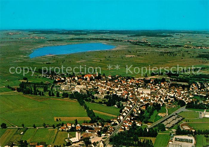 Bad Buchau Federsee Fliegeraufnahme