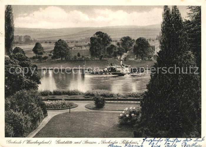 Grohnde Gaststaette Pension Grohndner Faehrhaus
