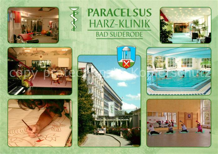 Bad Suderode Paracelsus Harz Klinik Hallenbad Gymnastik Details