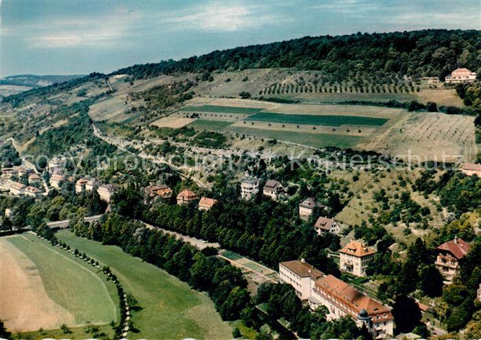 Bad Mergentheim Kurhaeuser am Ketterberg Fliegeraufnahme