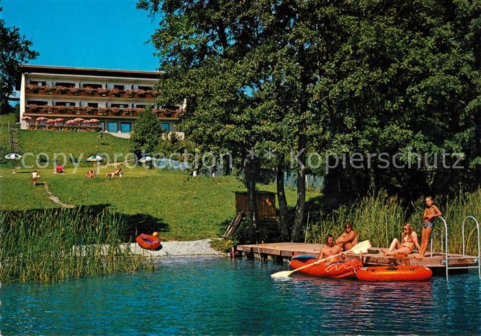 Egg Faakersee Hotel Kaernten Bootssteg