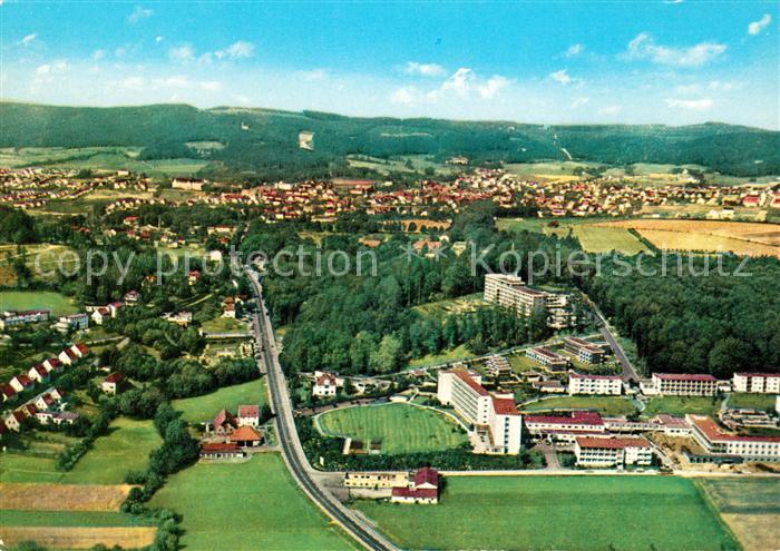 Bad Driburg Sanatorium Berlin und Rosenberg Fliegeraufnahme